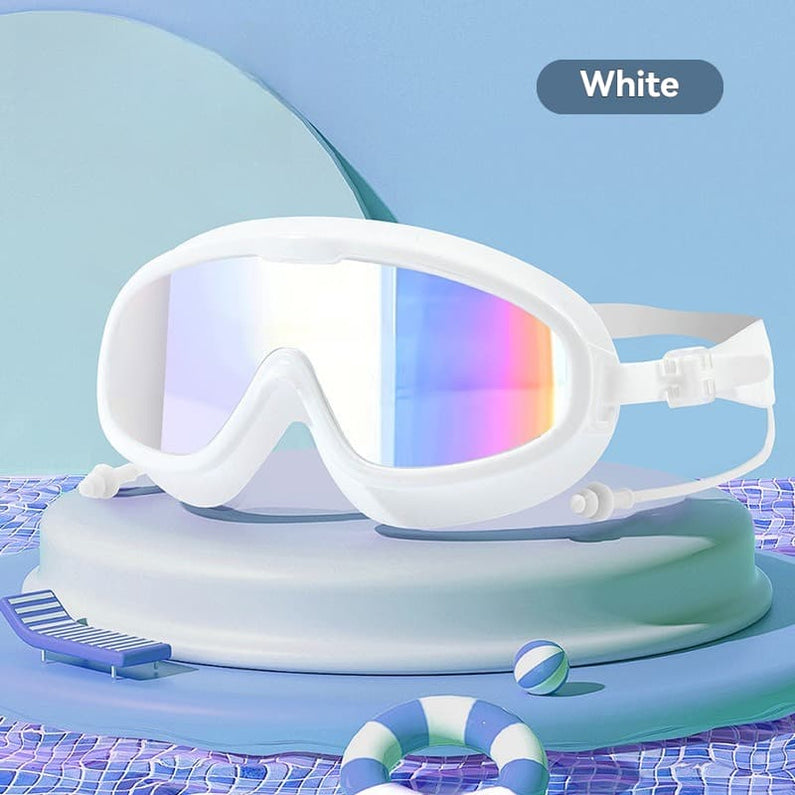 Electroplated Large-Frame Goggles - HD Anti-Fog For Kids & Adults