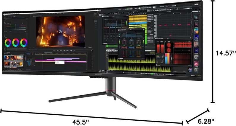 INNOCN 49" Curved Gaming Monitor, 144Hz, HDR400, USB-C, 49C1G