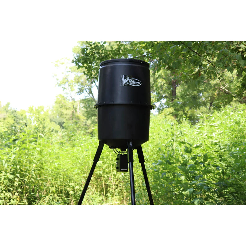 Wildgame Innovations Sports and Outdoors Quick Set Game Feeder, 30-Gal