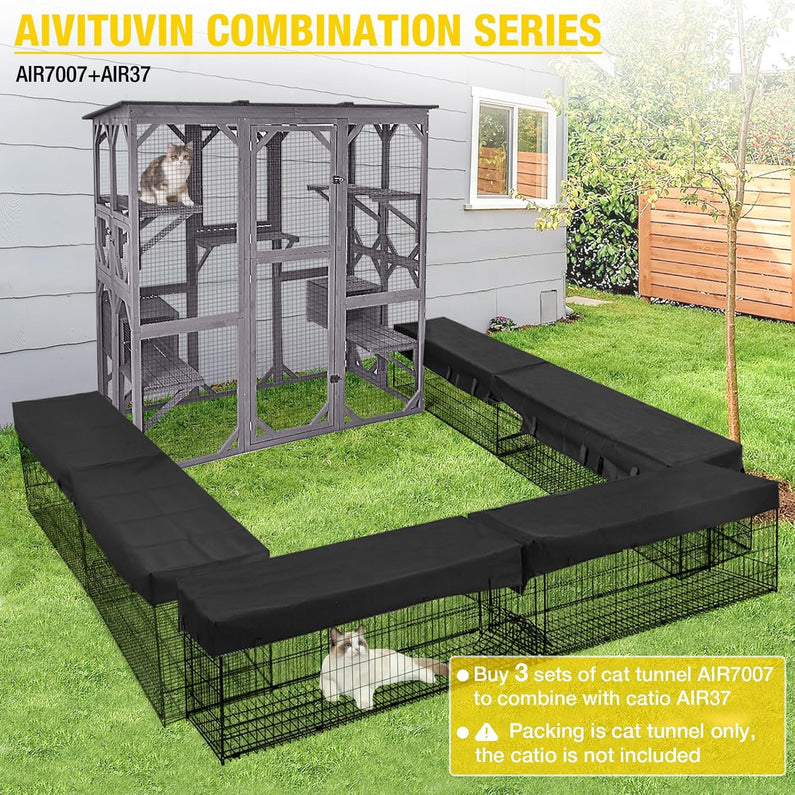 Catio Outdoor Cat Enclosure - Large Walk-In Kitty Cage
