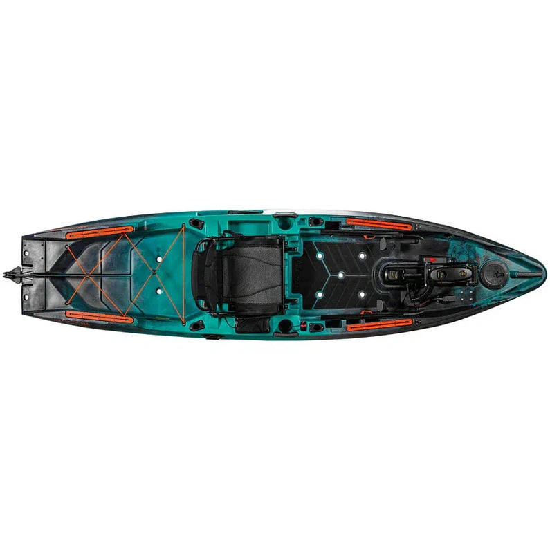Old Town Sportsman AutoPilot 120 Motorized Fishing Kayak with Minn Kota Trolling Motor 12-ft