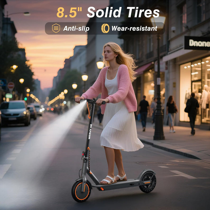 Electric Scooter - 350W/500W Motor, 22 Mph Top Speed