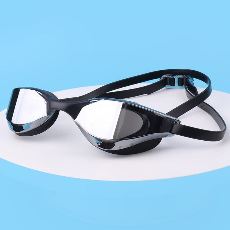 Silicone Swim Goggles - HD Anti-Fog For Adult Female Beginners