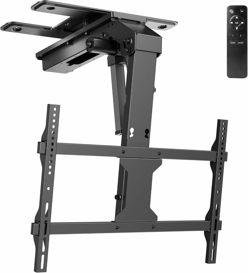 VIVO Electric Ceiling TV Mount, 37 70", Motorized, App Control, Black