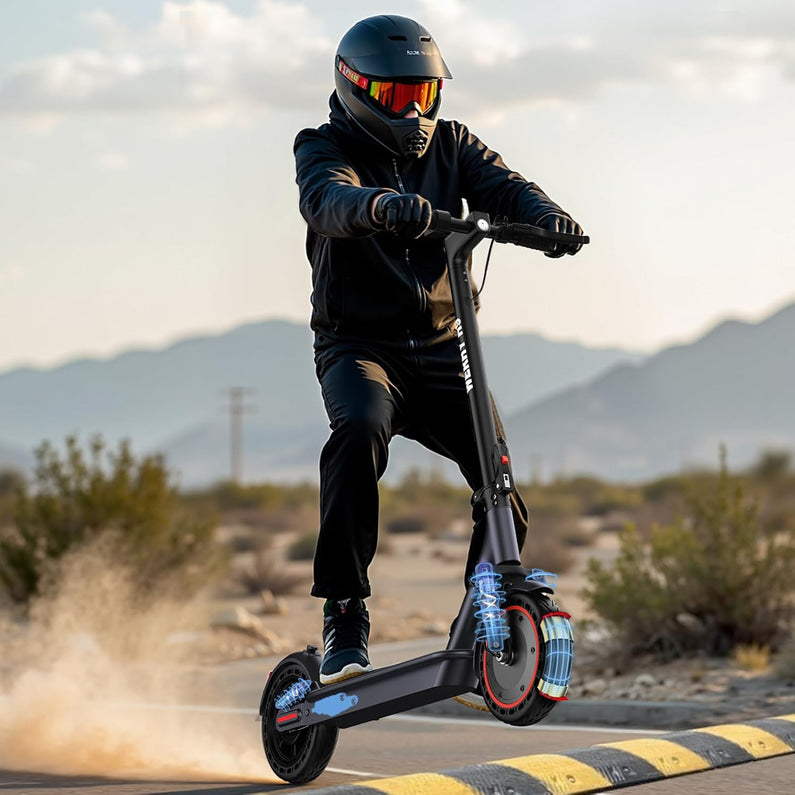 Electric Scooter - 350W/500W Motor, 22 Mph Top Speed