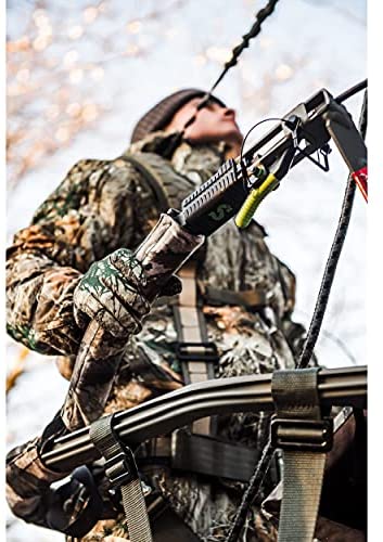 Summit Viper SD Climbing Treestand – Lightweight Aluminum, Foam Padded Seat, 300 lbs Capacity, Includes Safety Harness