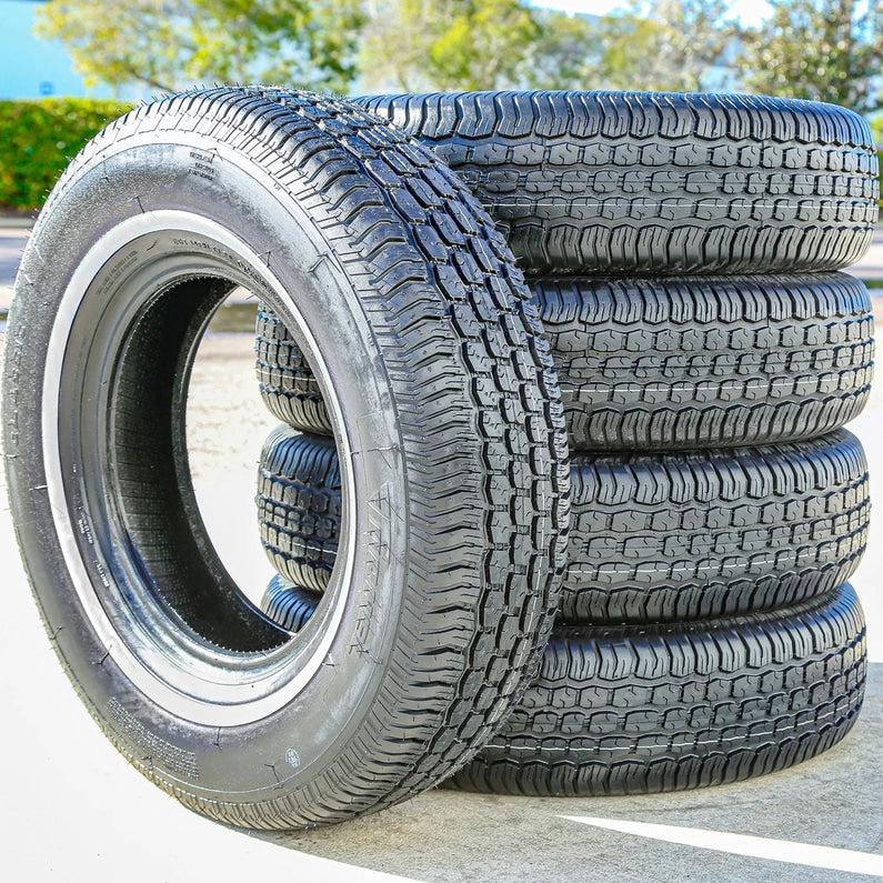 Set of 4 (FOUR) Tornel Classic 155/80R13 79S A/S All Season Tires Fits: 1988-92 Toyota Corolla LE, 1995-96 Toyota Tercel DX