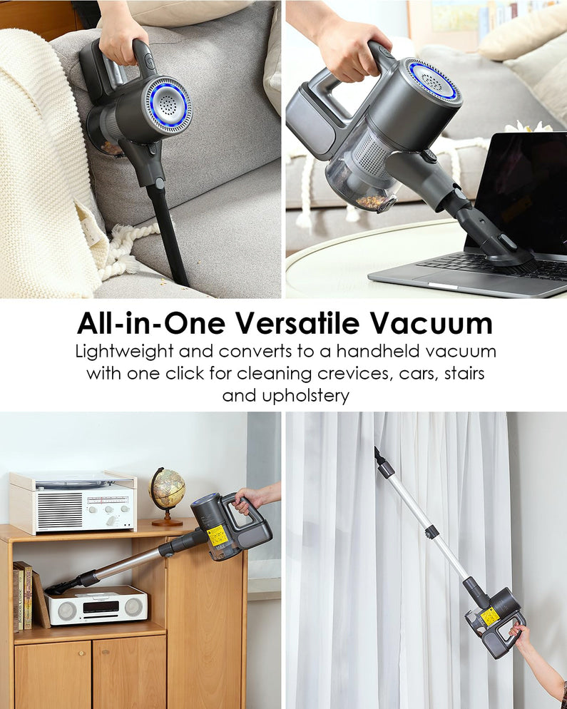 VersLife Cordless 2-in-1 Vacuum Cleaner & Mop Combo