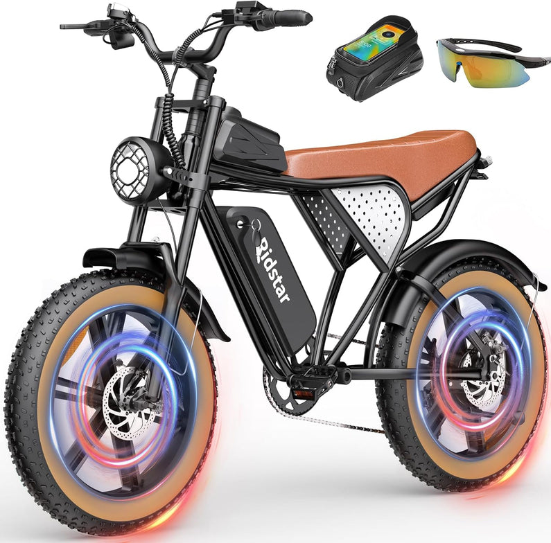 Electric Bike Q20, 2000W, 37Mph, 20" Fat Tires