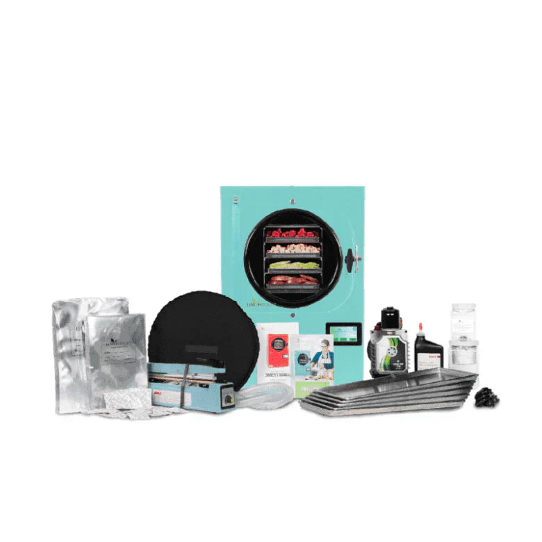 Right Medium Freeze Dryer with Mylar Starter Kit, Stainless Steel, 6L Capacity, -46 Temperature