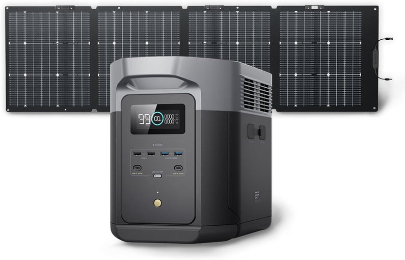 Portable Power Station Delta 2 Max – 2400W Solar Generator
