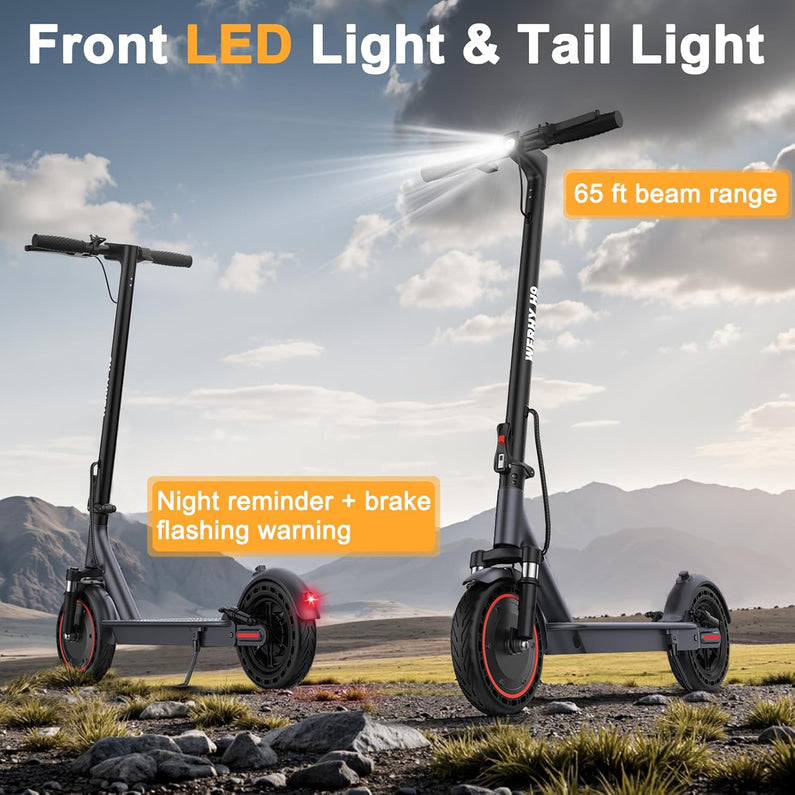 Electric Scooter - 350W/500W Motor, 22 Mph Top Speed