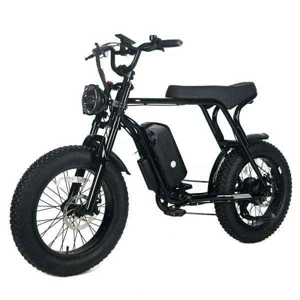 Electric Mountain Bike for Adults | 20 x 4.0 Fat Tires, 1000W Motor, 48V 20Ah Removable Battery, Max Speed 45MPH, Shi Mano 7-Speed for Off-Road Adventures