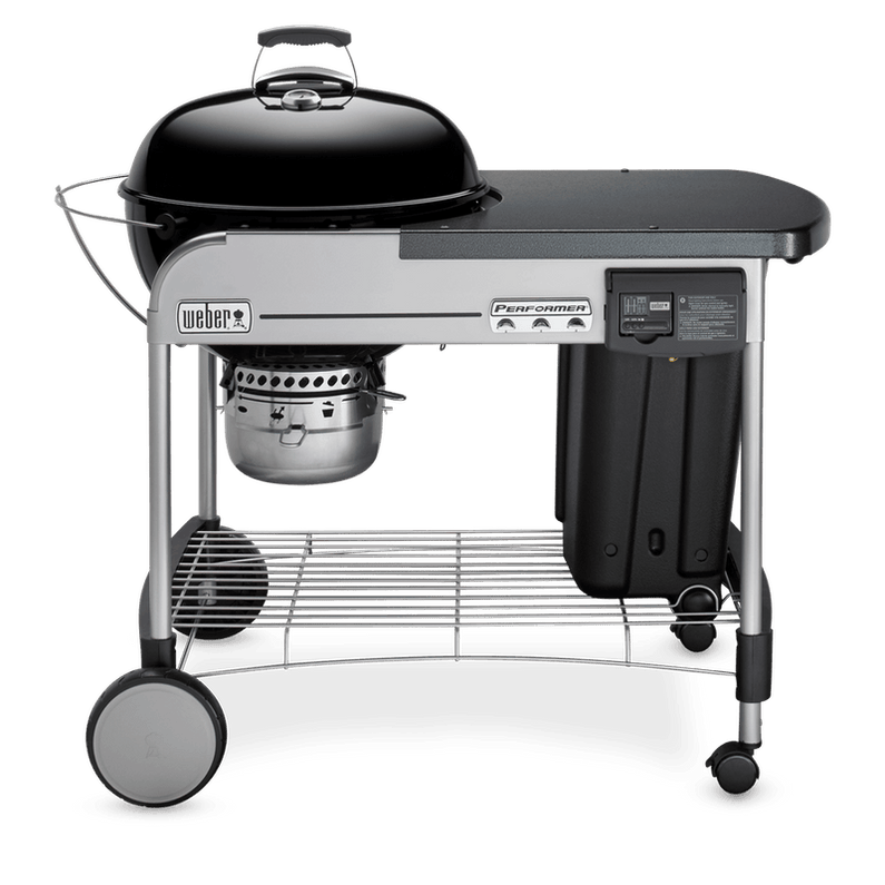 Weber Performer Deluxe 22′ Black Charcoal Grill