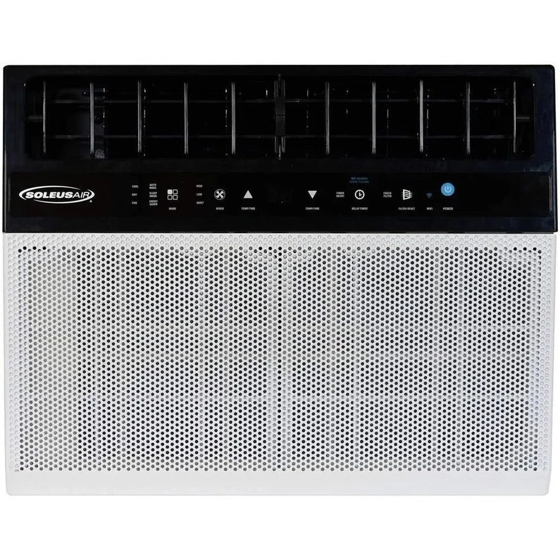 Soleus Air 8,000 BTU Hybrid (saddle) Window Air Conditioner with WiFi - 8,000 BTU (White)