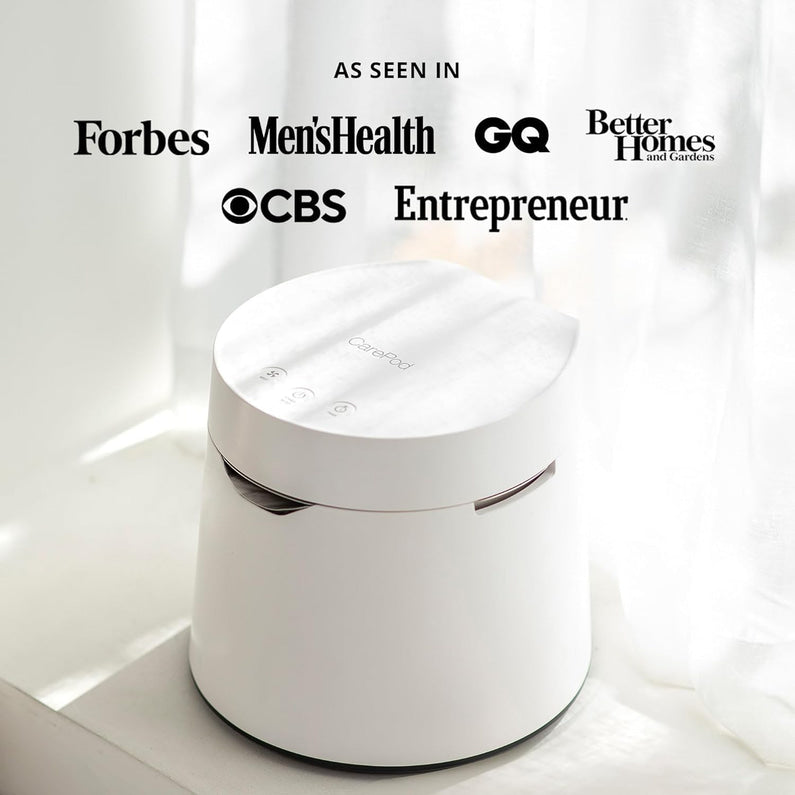 Carepod 31S Stainless Steel Humidifier, 1Gal/4L, Quiet, Filter-Free