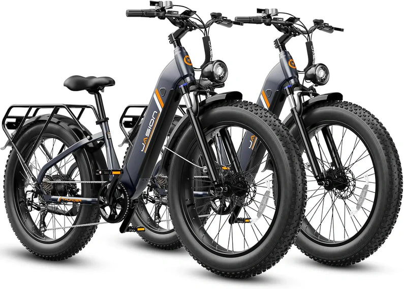 Thunder Electric Bike 1500W 30+MPH 80Miles Range Fat Tire Hydraulic Disc Brakes