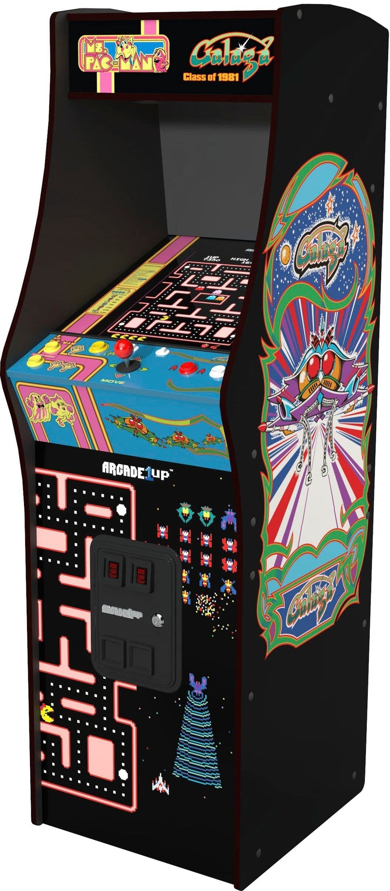 Arcade1Up Class of 81 Deluxe Arcade Game, Blue Retro Gaming Console