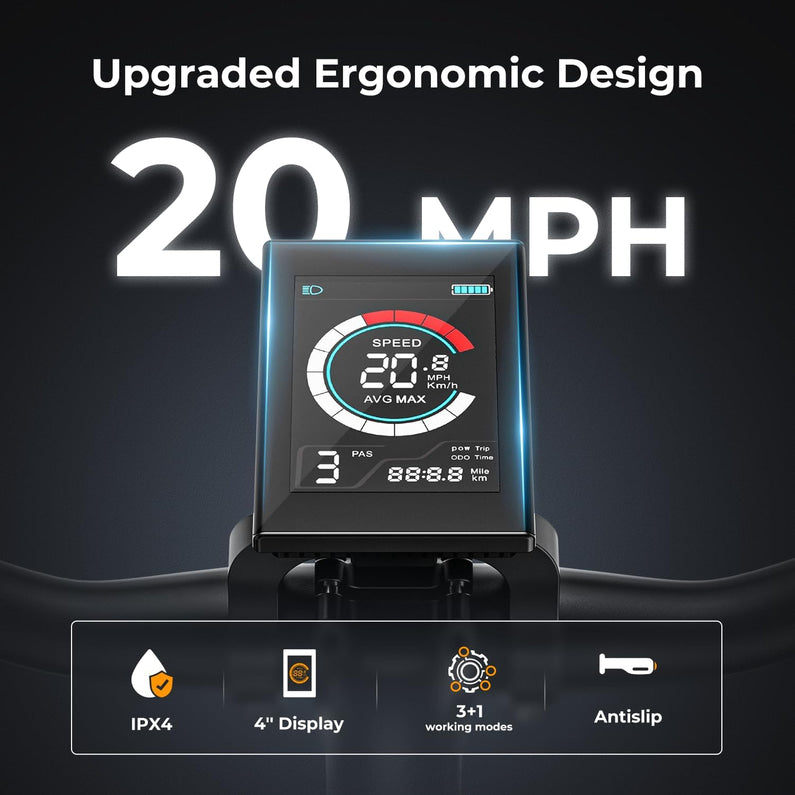 Eb5 Electric Bike 500W Motor 40Miles 20Mph