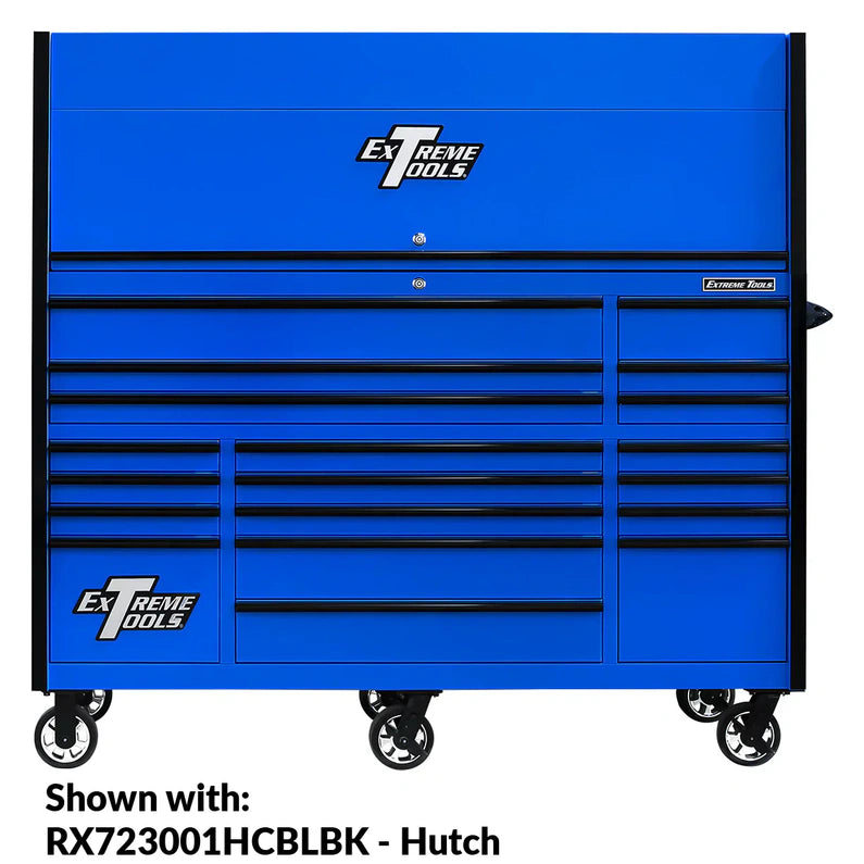 Extreme Tools RX250 Series 72-in x 30-in Roller Cabinet 19-Drawer 250 lb Drawer Slides