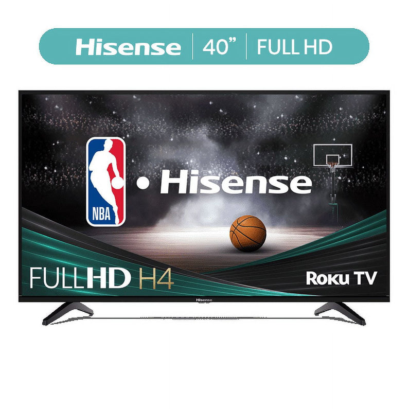 Hisense 40 FHD Roku Smart LED TV 1080p, Motion Rate 120, Game Mode, DTS Sound