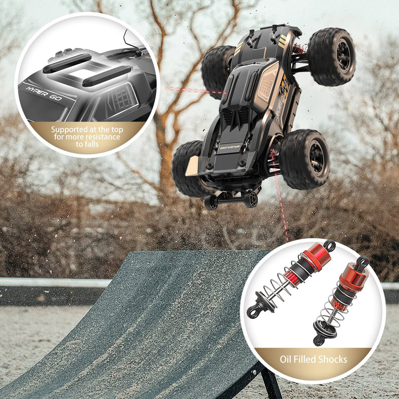 HYPER GO H16BM 1/16 RTR Brushless Fast RC Cars, Max 42mph