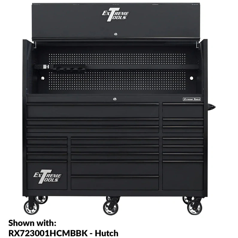 Extreme Tools RX250 Series 72-in x 30-in Roller Cabinet 19-Drawer 250 lb Drawer Slides