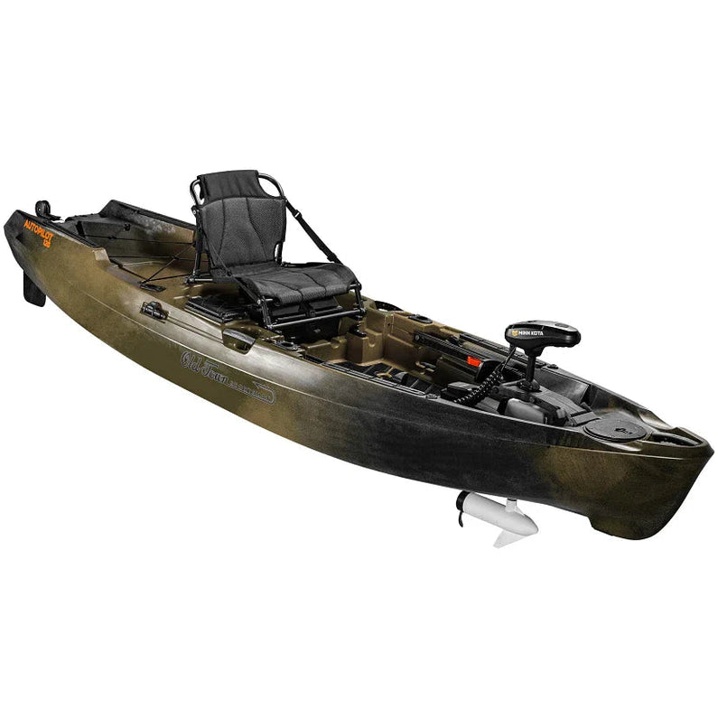 Old Town Sportsman AutoPilot 120 Motorized Fishing Kayak with Minn Kota Trolling Motor 12-ft