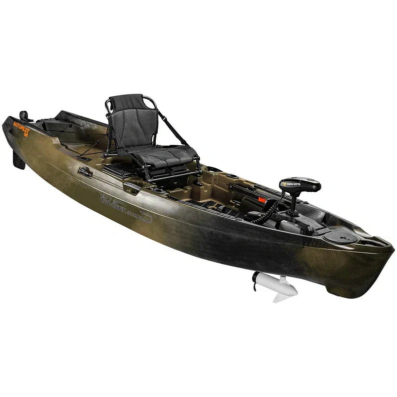 Old Town Sportsman AutoPilot 120 Motorized Fishing Kayak with Minn Kota Trolling Motor 12-ft