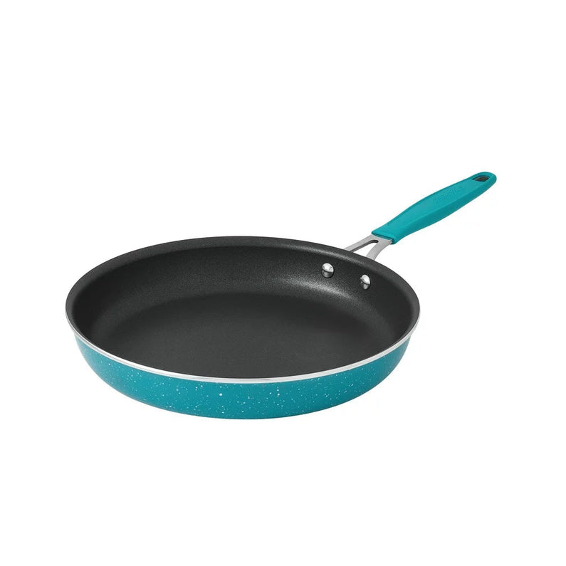 The Pioneer Woman Brilliant Blooms 38-Piece Cookware Set, Teal Complete Kitchen Solution with Floral Design