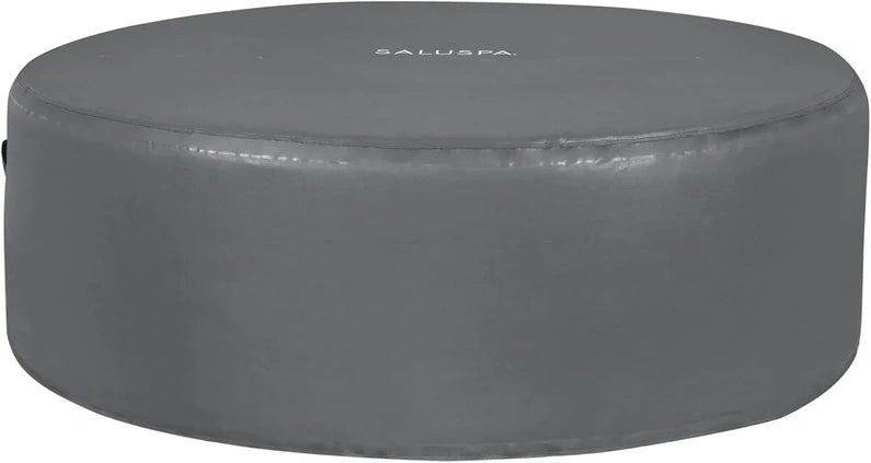 Inflatable Hot Tub Spa (71" x 26") | Portable Hot Tub with 2 Covers (1 Energy-Efficient Thermal Cover and 1 Standard Cover) | Fits Up to 2-4 Persons | Black