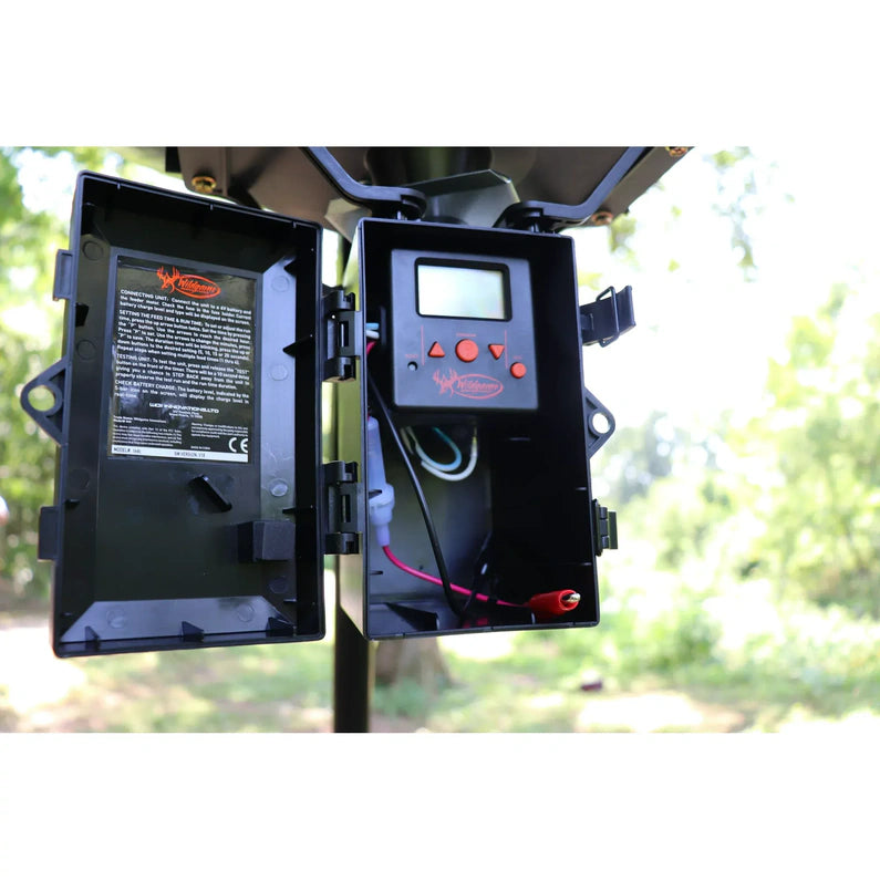Wildgame Innovations Sports and Outdoors Quick Set Game Feeder, 30-Gal