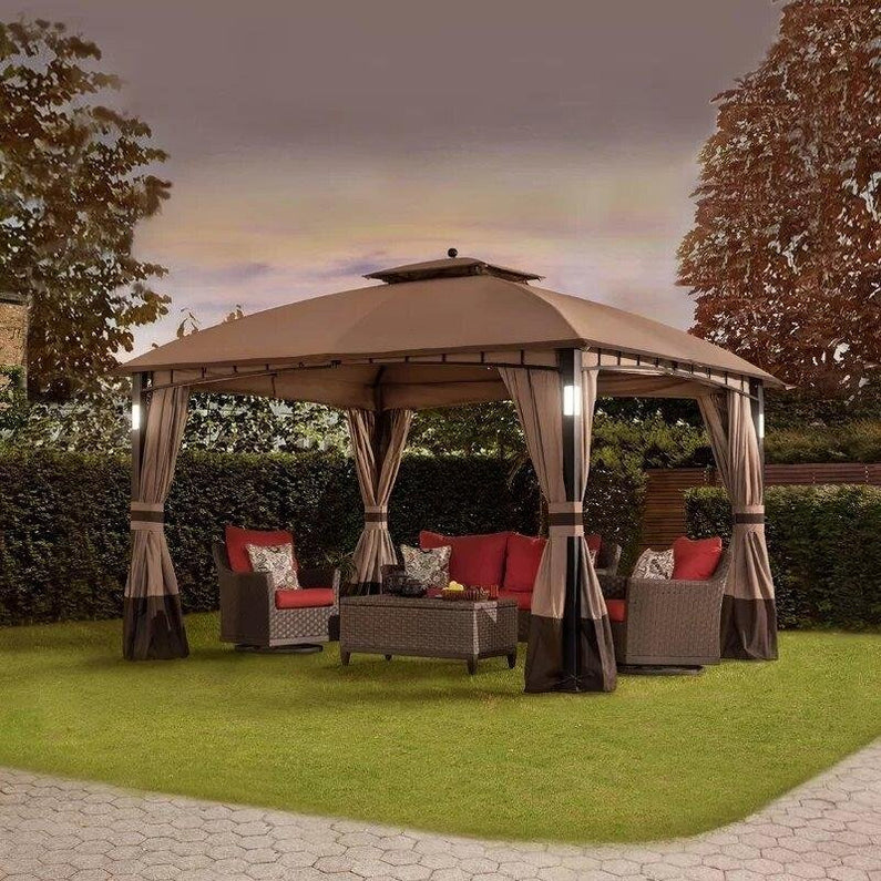 Moorehead 12 Ft. W x 10 Ft. D Steel Patio Gazebo