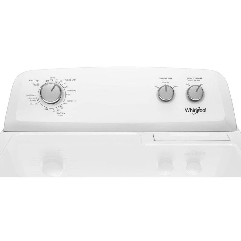 Whirlpool 7.0 cu. ft. Electric Dryer, AutoDryTM System, Wrinkle ShieldTM, White