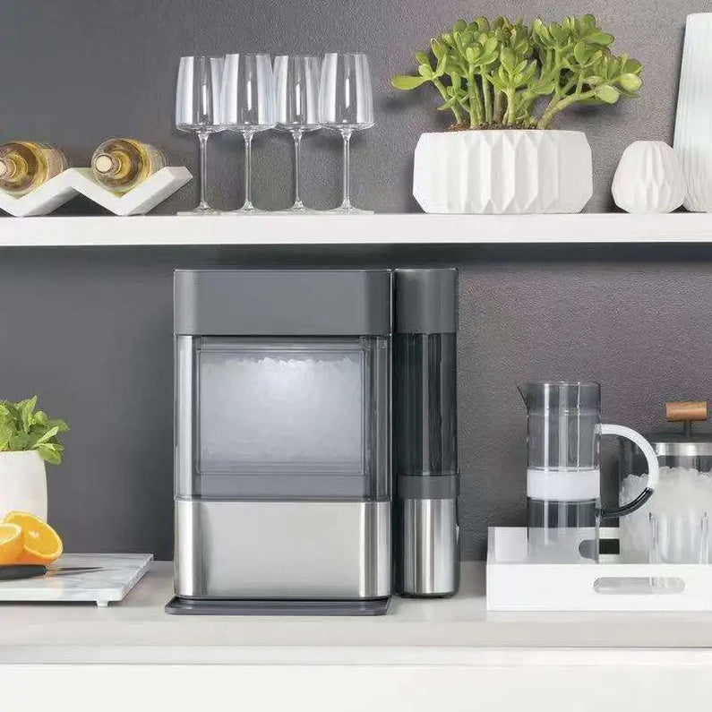 $106.39 Today Only GE Ice Maker - 38 lbs/day + Free Ice Bucket & Scoop