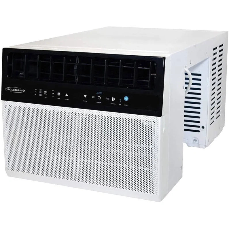 Soleus Air 8,000 BTU Hybrid (saddle) Window Air Conditioner with WiFi - 8,000 BTU (White)