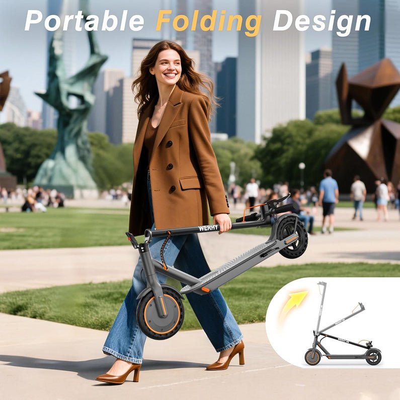 Electric Scooter - 350W/500W Motor, 22 Mph Top Speed