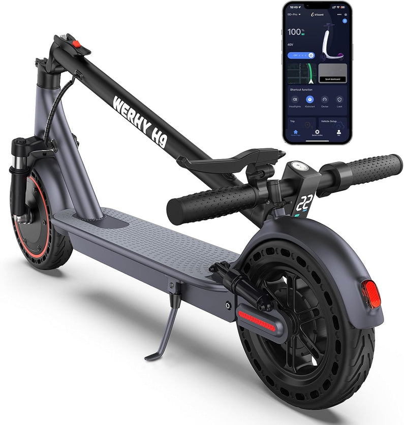 Electric Scooter - 350W/500W Motor, 22 Mph Top Speed